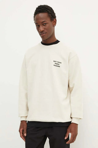 LE SWEATSHIRT SLOGAN Beige