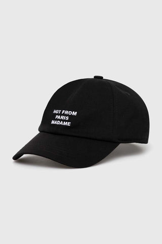 LE CASQETTE SLOGAN BLACK
