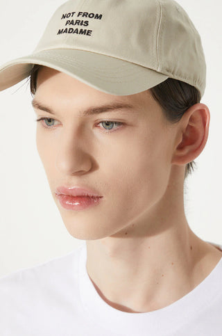 LE CASQETTE SLOGAN beige