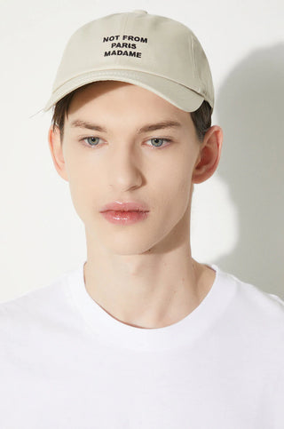 LE CASQETTE SLOGAN beige