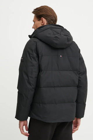 Tommy Hilfiger Jacka Herr – Svart Vattenavvisande Rockie Padded Jacket