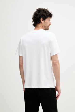 Supima Chest Emb Tee Green