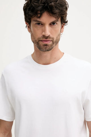 Supima Chest Emb Tee Green