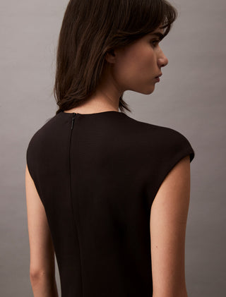 ponte straight dress