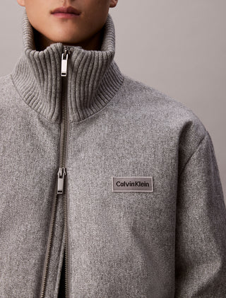 Calvin Klein Ribbad Krage Pufferjacka Herr