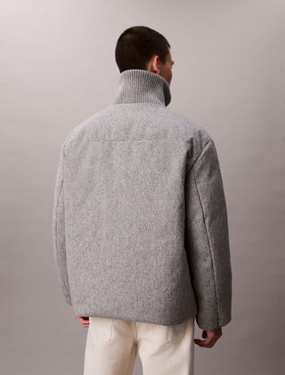Calvin Klein Ribbad Krage Pufferjacka Herr