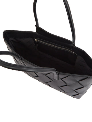 WOVEN SHOPPER BLACK