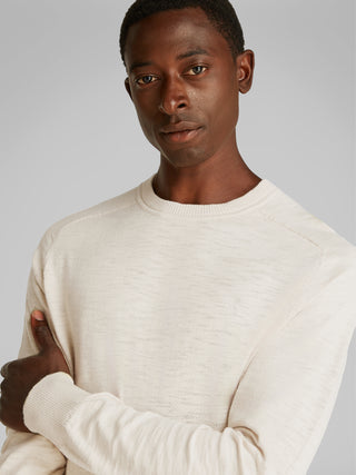 Slub Texture Sweater Aluminium PAH