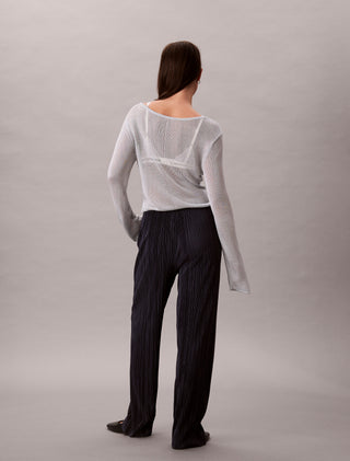 PLISSE PULL PANTS