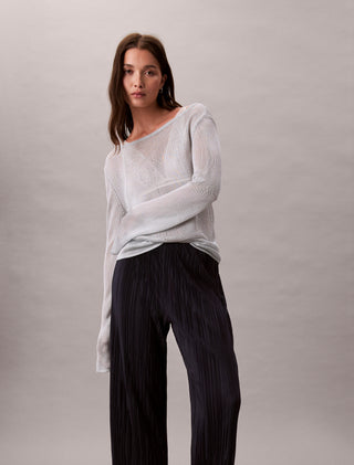 PLISSE PULL PANTS