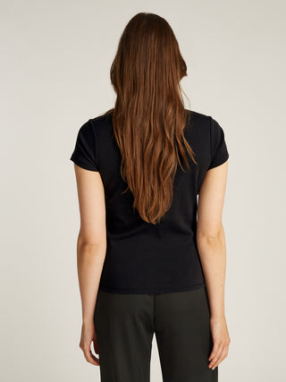 Calvin Klein Liquid Touch T-shirt Dam Ck Black