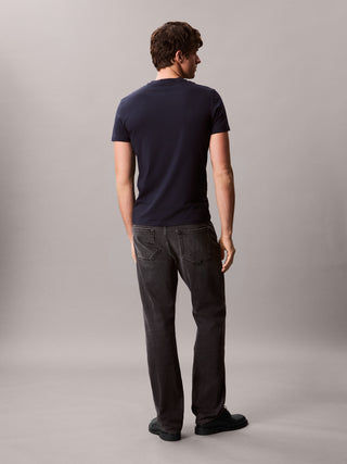 Calvin Klein Pima Cotton T-Shirt Herr Marin Blå