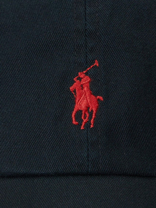 Cotton Chino Baseball Cap Black