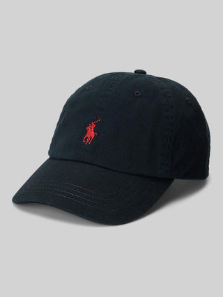 Cotton Chino Baseball Cap Black