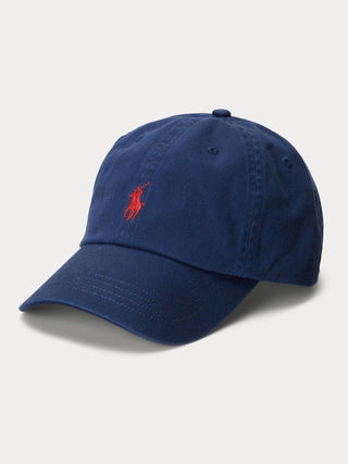 Cotton Chino Baseball Cap Navy