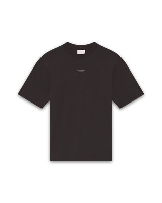 Drôle de Monsieur Small Logo T-shirt Brun Herr