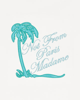 Drôle de Monsieur Hoodie Slogan Palmier