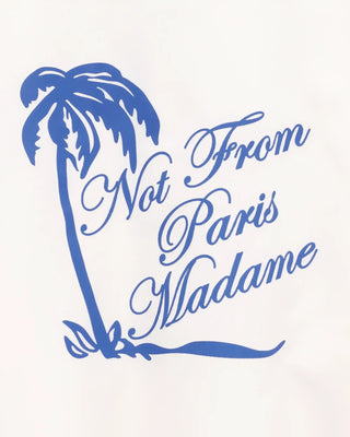 Drôle de Monsieur Veste Slogan Palmier