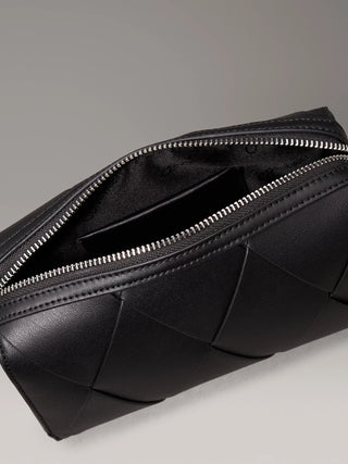 WOVEN CAMERA BACK Black