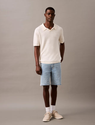 Linen Blend J-Collar Tofu