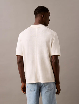 Linen Blend J-Collar Tofu