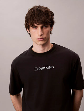 Calvin Klein Logo T-Shirt Svart Herr