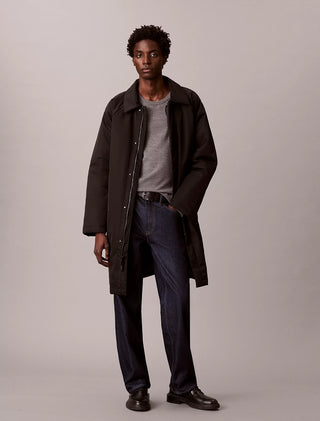 Calvin Klein Svart Vadderad Rock Herr
