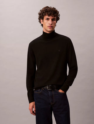 LS MERINO MOCK NECK, UB1