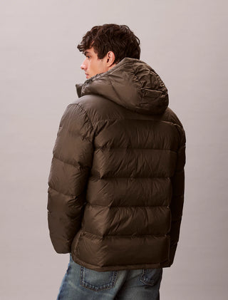 Calvin Klein Dun Jacka Herr Dark Green