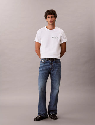 Calvin Klein T-shirt med Broderad Logotyp Herr