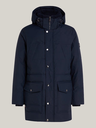 Tommy Hilfiger Parkas Herr – Vattenavvisande Vadderad Utility Parka