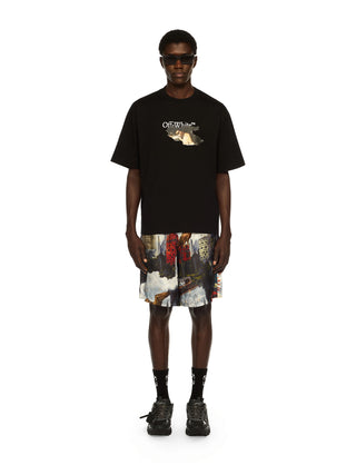 Off-White Paint Arrow T-Shirt Svart Herr
