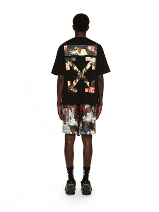 Off-White Paint Arrow T-Shirt Svart Herr