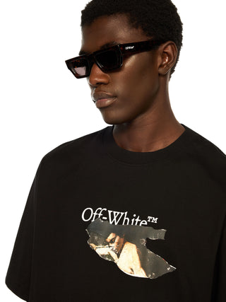 Off-White Paint Arrow T-Shirt Svart Herr