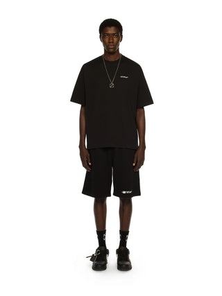 Off-White Half Arrow Skate T-Shirt Svart Herr