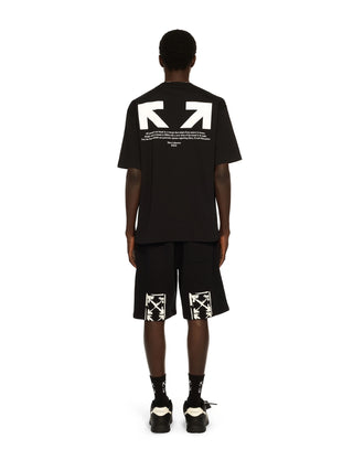 Off-White Half Arrow Skate T-Shirt Svart Herr