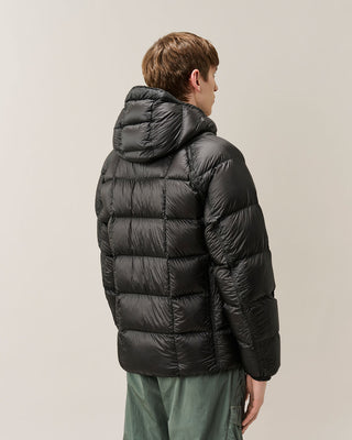 C.P. Company D.D. Shell Hooded Down Jacket – Svart
