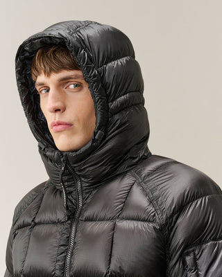 C.P. Company D.D. Shell Hooded Down Jacket – Svart