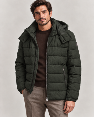 Save The Duck Constantin Padded Flannel Jacket