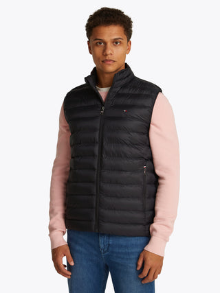Tommy Hilfiger Core Packable Recycled Vest Svart Herr