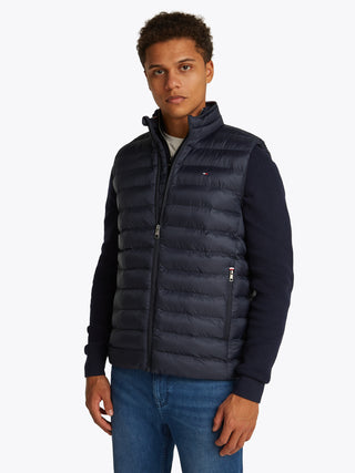 Tommy Hilfiger Core Packable Recycled Vest Marin Blå Herr