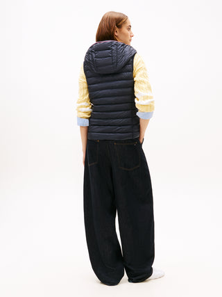 Tommy Hilfiger Väst Dam – Padded Global Stripe Vest