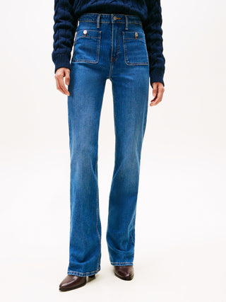 Tommy Hilfiger Jeans Dam – High Waist Slim Fit Jeans