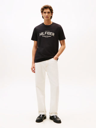 Tommy Hilfiger T-shirt Herr – Monotype Logo Tee Black