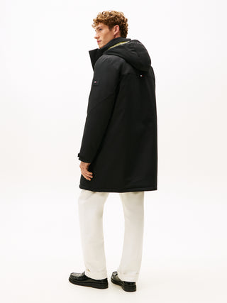 Tommy Hilfiger Parkas Herr – Svart Tech Hooded Padded Parka