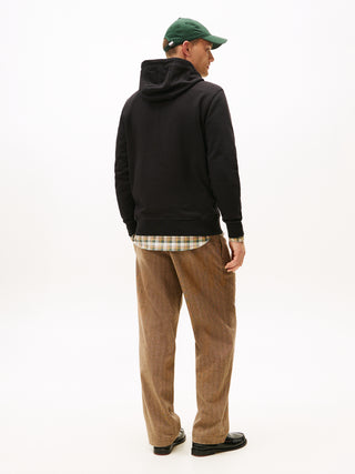 Tommy Hilfiger Hoodie Herr – Icon Gold Hoodie Svart