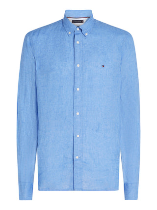 Linen Skjorta BLUE