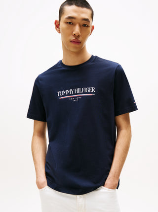 Brand Love Hilfiger Tee Navy