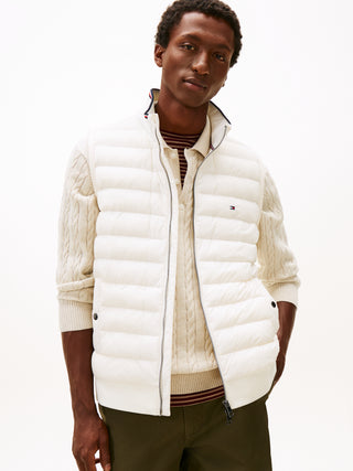 Tommy Hilfiger Mix Media Väst Vit Herr