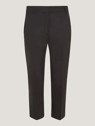 Tommy Hilfiger Byxor Dam – Svarta Slim Fit Chinos med Rak Ben